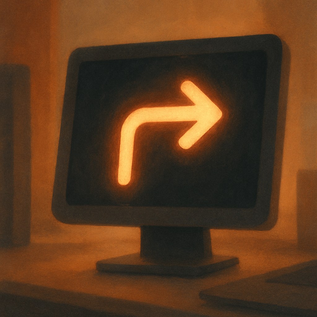 Illustration symbolizing the concept "301 Redirect": A 301 redirect is a permanent redirect from one URL to another. It signals to search…