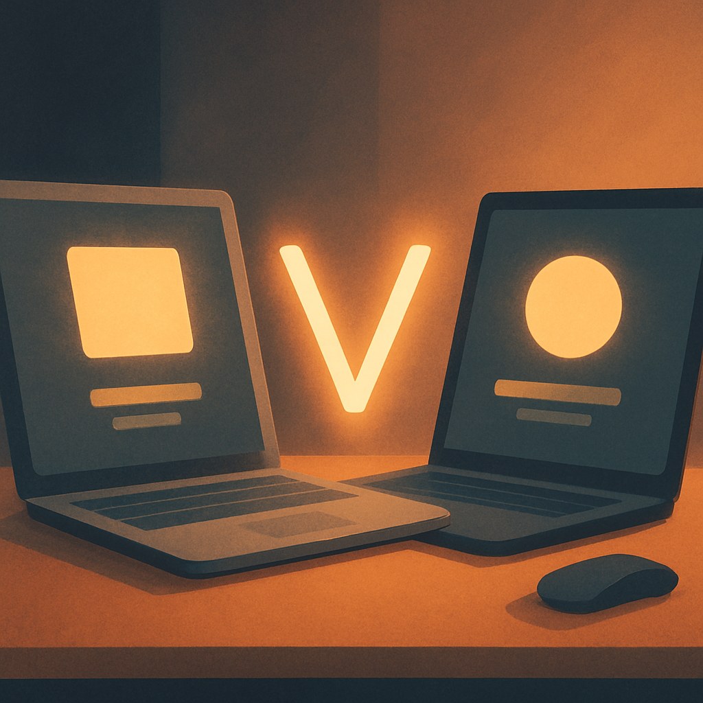 Illustration symbolizing the concept "A/B Split Test": An A/B split test is a method where two versions of a page or element are…