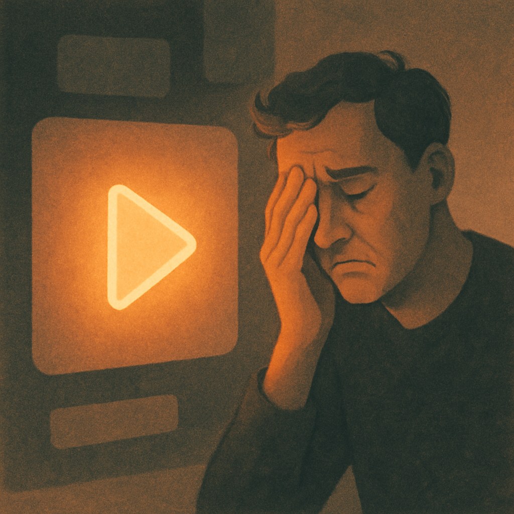 Illustration symbolizing the concept "Ad Fatigue": Ad fatigue occurs when an audience has seen the same ad so many times that engagement…