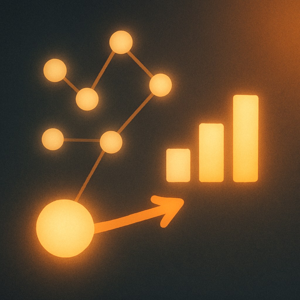 Illustration symbolizing the concept "Attribution Model": An attribution model is the rule for how conversion value is distributed between touchpoints. Common models…