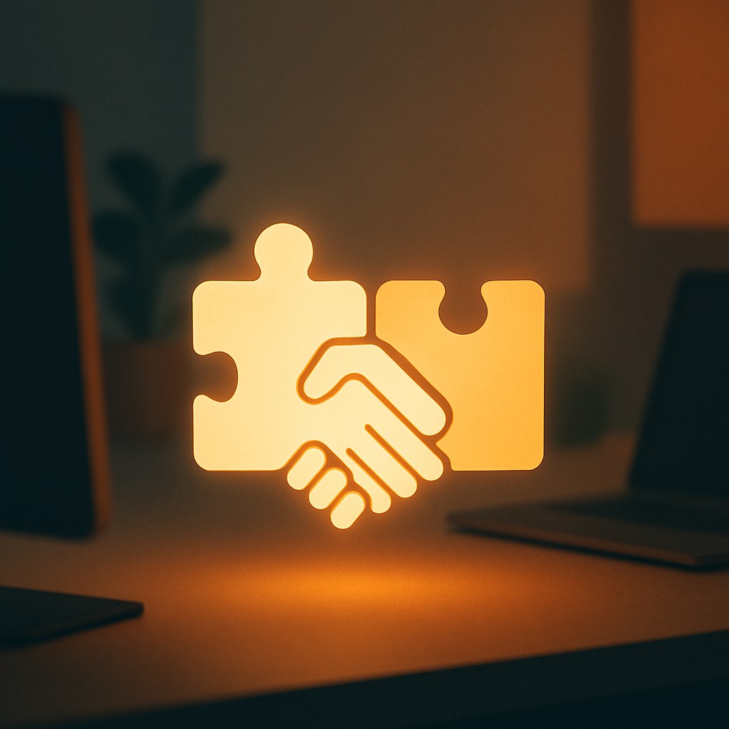 Illustration symbolizing the concept "B2B": B2B stands for business-to-business, meaning sales and marketing aimed at other companies rather than private consumers.…
