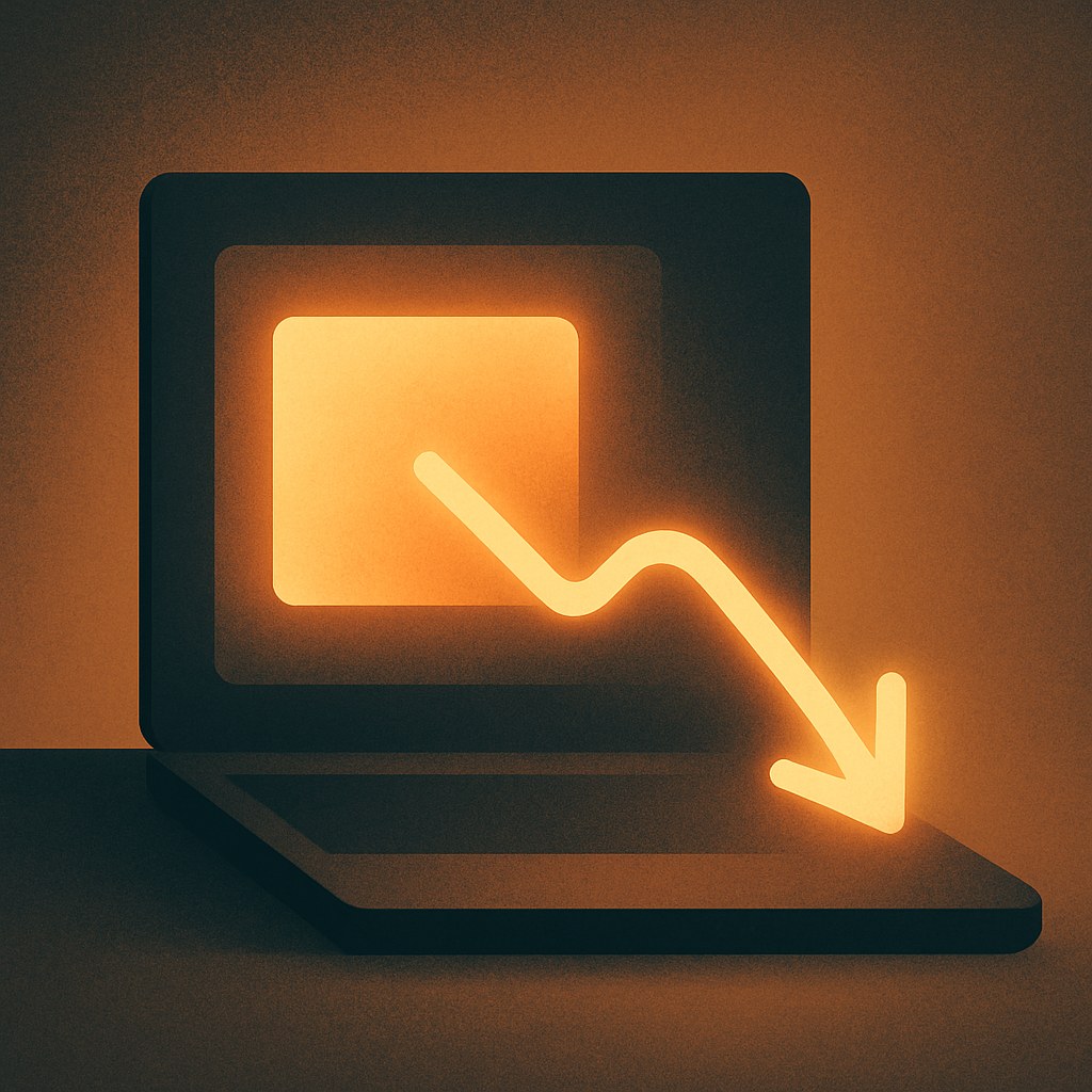 Illustration symbolizing the concept "Bounce Rate": Bounce rate is the share of visits where the user leaves the page without further interaction.…