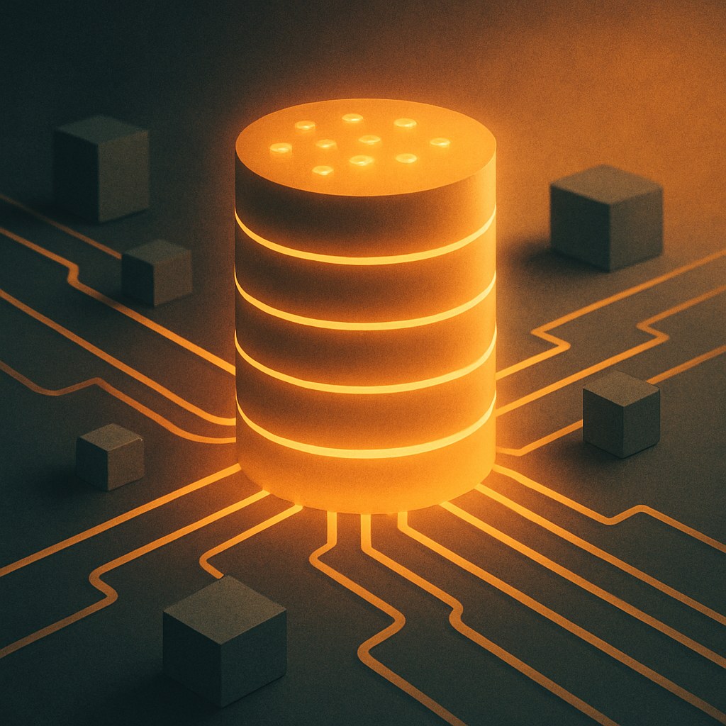 Illustration symbolizing the concept "Data warehouse": A data warehouse is a central repository that gathers data from many sources into a consistent…