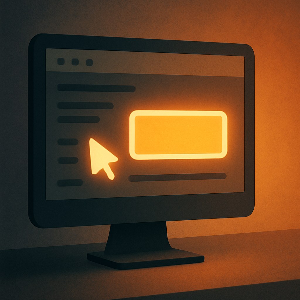 Illustration symbolizing the concept "Display advertising": Display advertising consists of visual ads in the form of banners, images, or video shown on…