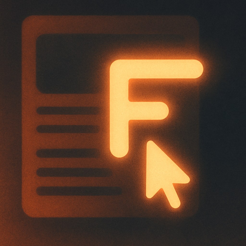 Illustration symbolizing the concept "F-pattern": The F-pattern describes a common way of scanning text-heavy pages, where the eyes move in a…