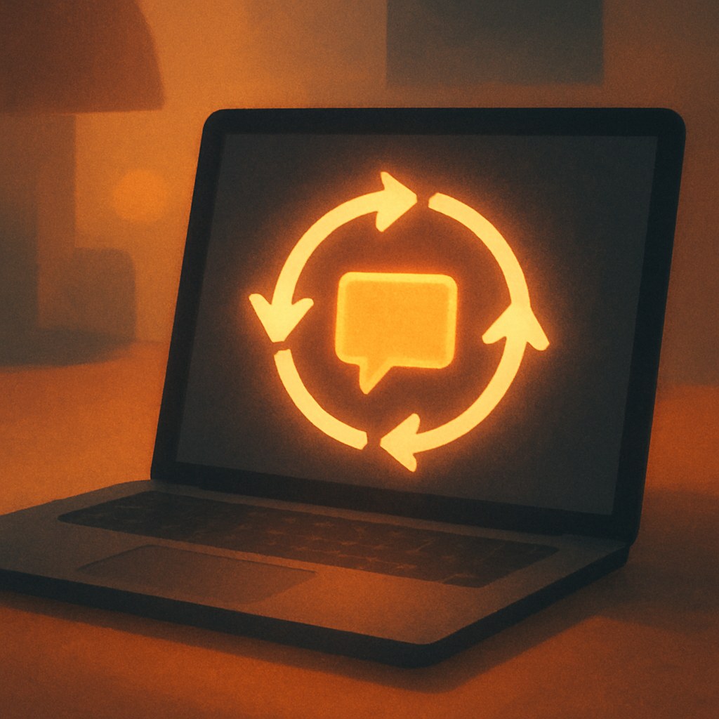Illustration symbolizing the concept "Feedback loop": A feedback loop is an arrangement where a mailbox provider notifies the sender when a recipient…