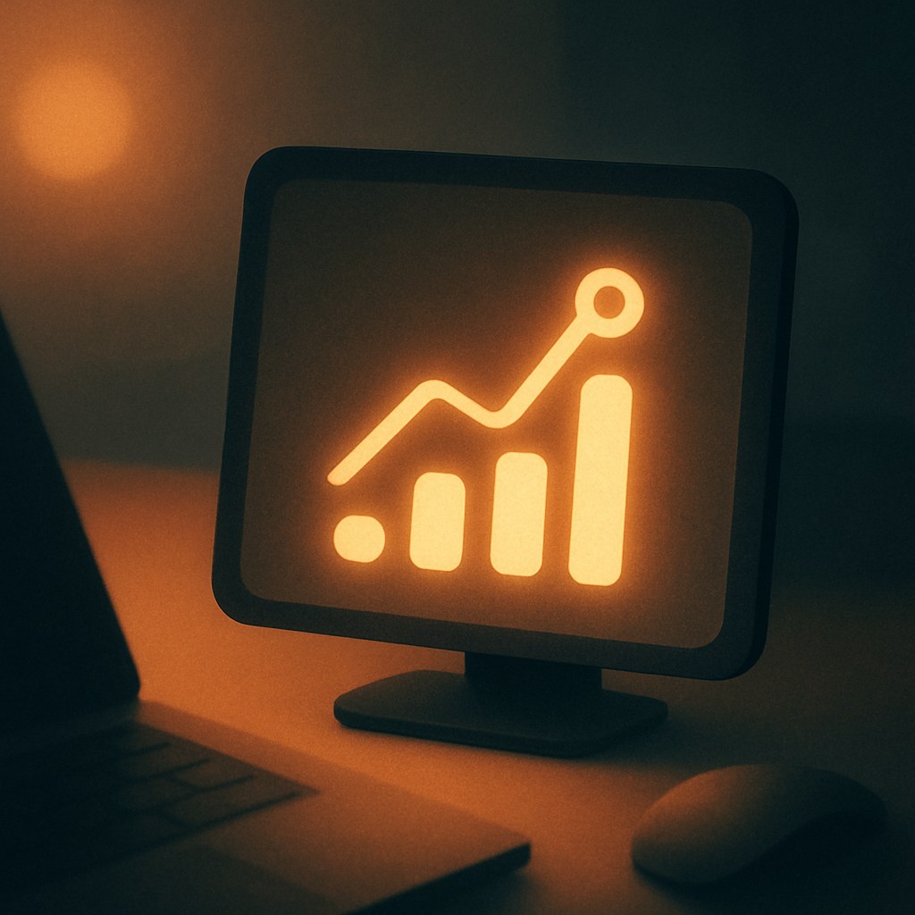 Illustration symbolizing the concept "Google Analytics 4": Google Analytics 4 (GA4) is Google's analytics platform, which measures user behavior across web and app…
