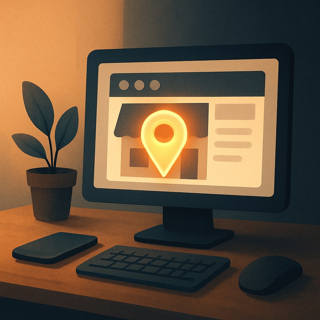 Illustration symbolizing the concept "Google Business Profile": Google Business Profile is a free business listing that lets a company appear in Google Search…