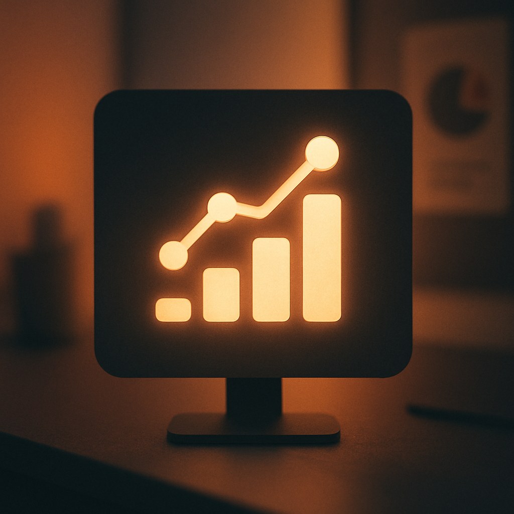 Illustration symbolizing the concept "Google Looker Studio": Looker Studio, formerly Data Studio, is Google's free tool for reports and dashboards. It pulls data…