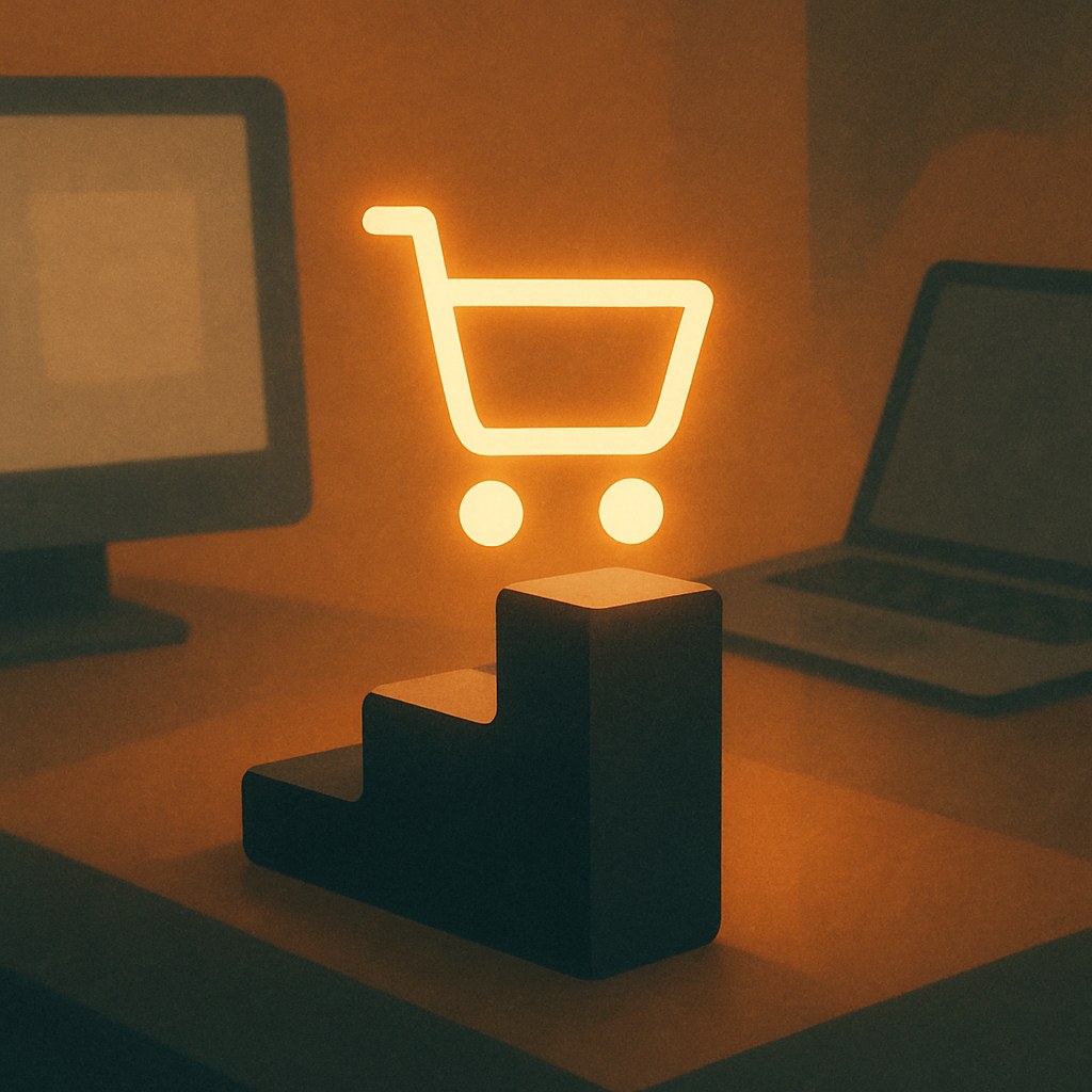 Illustration symbolizing the concept "Macro conversion": A macro conversion is the primary, business-critical action a website is built to generate. It is…