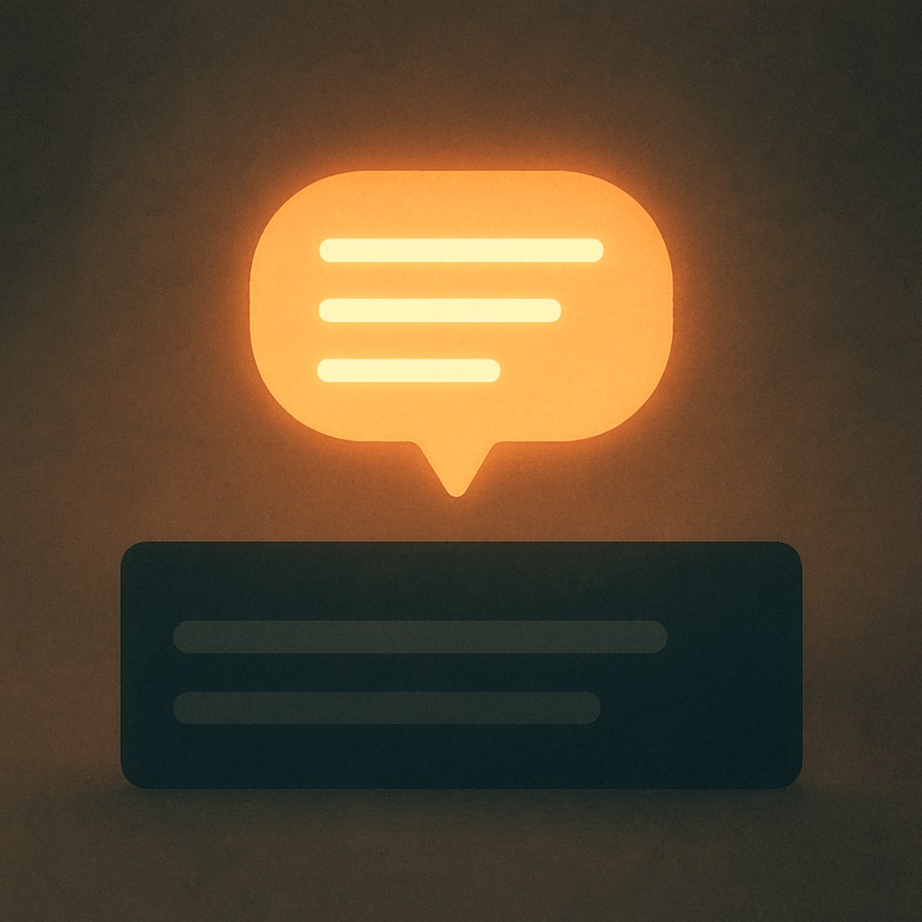 Illustration symbolizing the concept "Meta description": A meta description is the short text often shown beneath the page title in search results.…