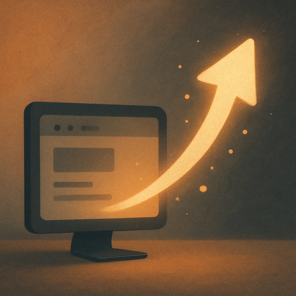 Illustration symbolizing the concept "Organic traffic": Organic traffic is the visitors who arrive at a website through unpaid search engine results. It…