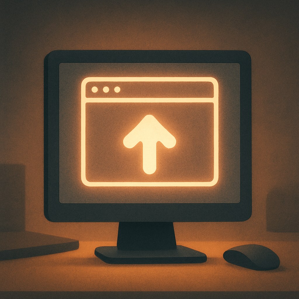 Illustration symbolizing the concept "Page view": A page view is recorded every time a page loads or reloads in the browser. It…