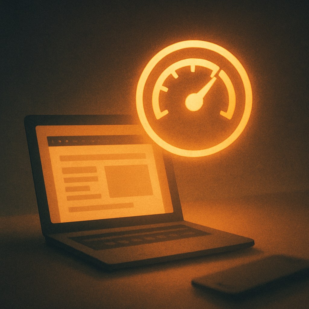 Illustration symbolizing the concept "PageSpeed Insights": PageSpeed Insights is a free Google tool that measures a page's speed on both mobile and…