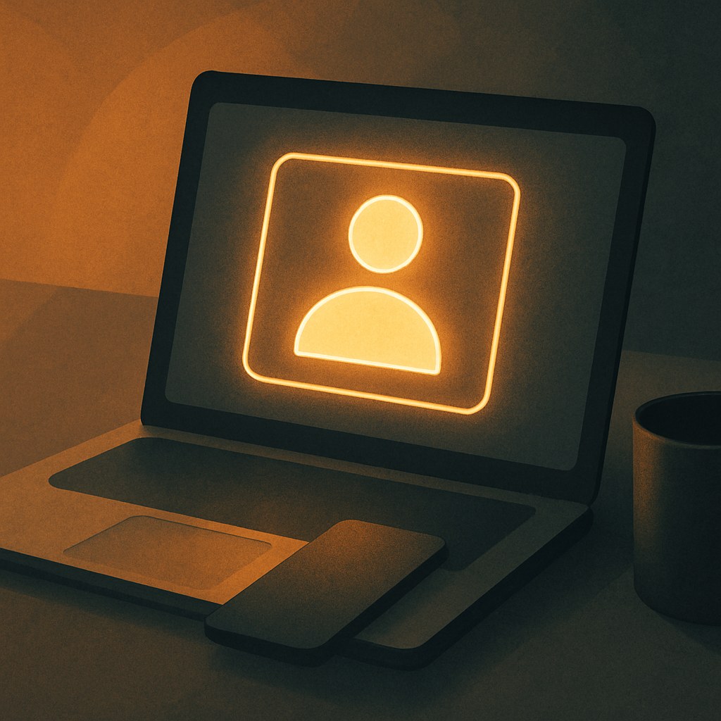 Illustration symbolizing the concept "Persona": A persona is a fictional but data-based description of a typical customer representing a segment of…