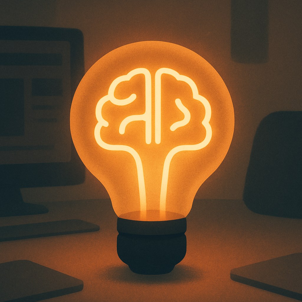 Illustration symbolizing the concept "RankBrain": RankBrain is a machine learning component in Google's algorithm that helps interpret the intent behind unfamiliar…