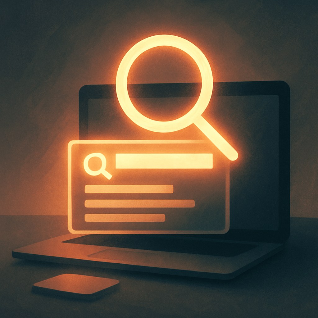 Illustration symbolizing the concept "Responsive Search Ads": Responsive Search Ads (RSA) are search ads where the advertiser enters multiple headlines and descriptions, which…