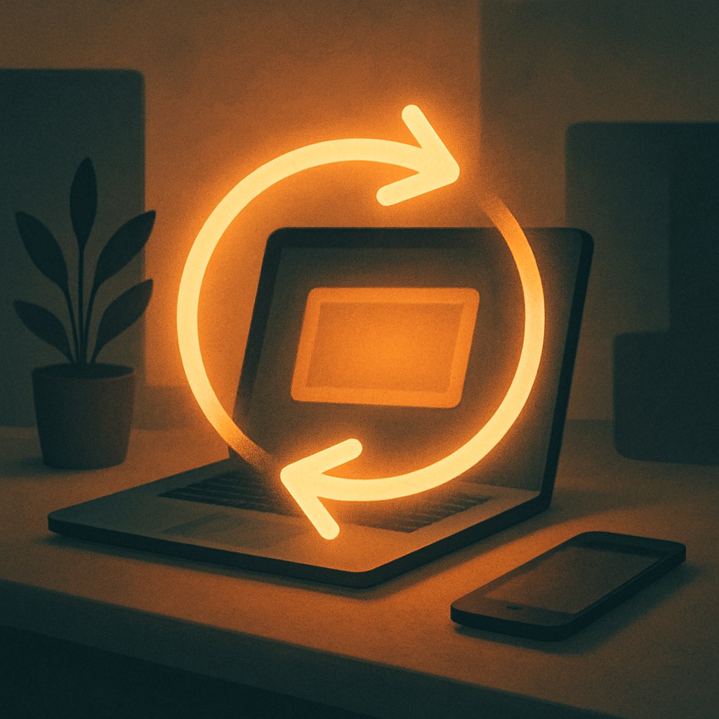 Illustration symbolizing the concept "Retargeting": Retargeting, also called remarketing, is advertising aimed at users who have previously interacted with a website,…