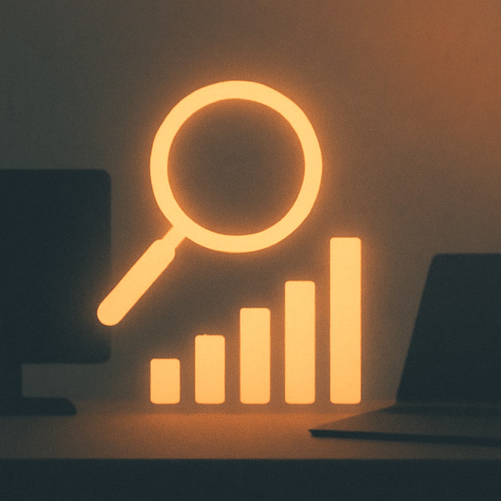 Illustration symbolizing the concept "Search volume": Search volume indicates how many times a keyword is searched on average over a given period,…