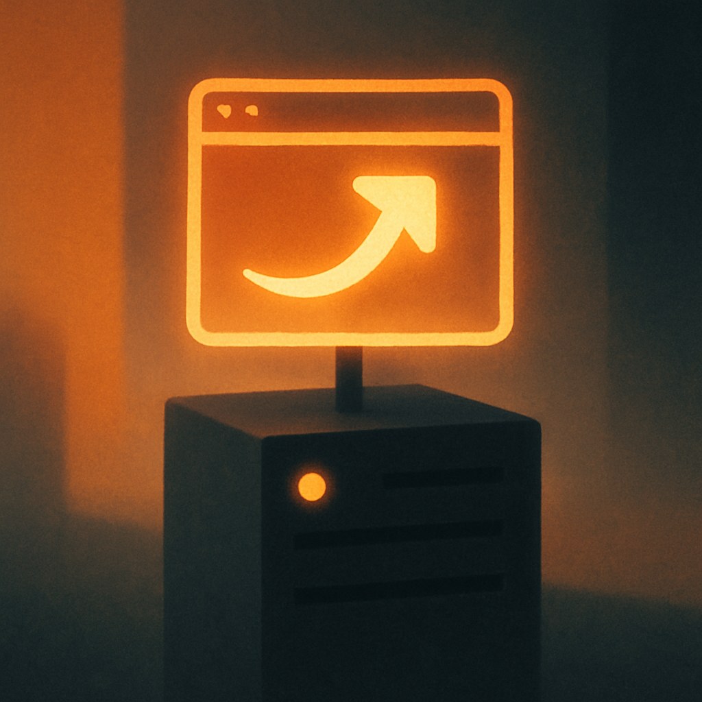 Illustration symbolizing the concept "Server-side tracking": Server-side tracking moves the collection of measurement data from the user's browser to a server controlled…
