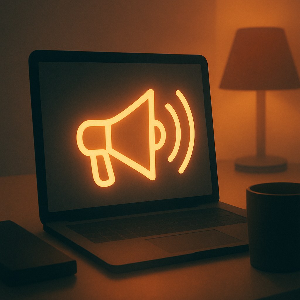 Illustration symbolizing the concept "Share of voice": Share of voice measures a brand's share of total mentions or visibility within a category compared…