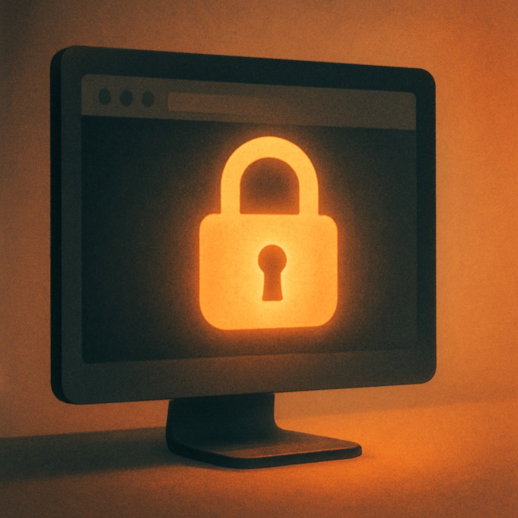 Illustration symbolizing the concept "SSL certificate": An SSL certificate encrypts the connection between browser and server so that data cannot be read…