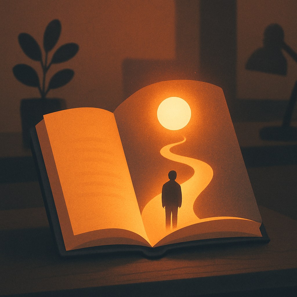 Illustration symbolizing the concept "Storytelling": Storytelling is the use of narratives to communicate a brand's values, history and purpose in a…