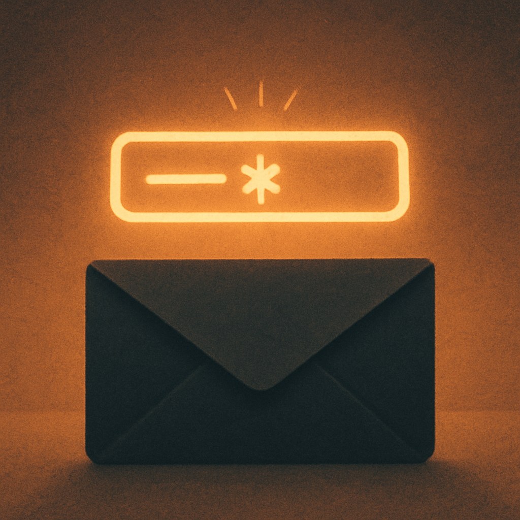 Illustration symbolizing the concept "Subject line": The subject line is the short piece of text shown as the email's headline in the…