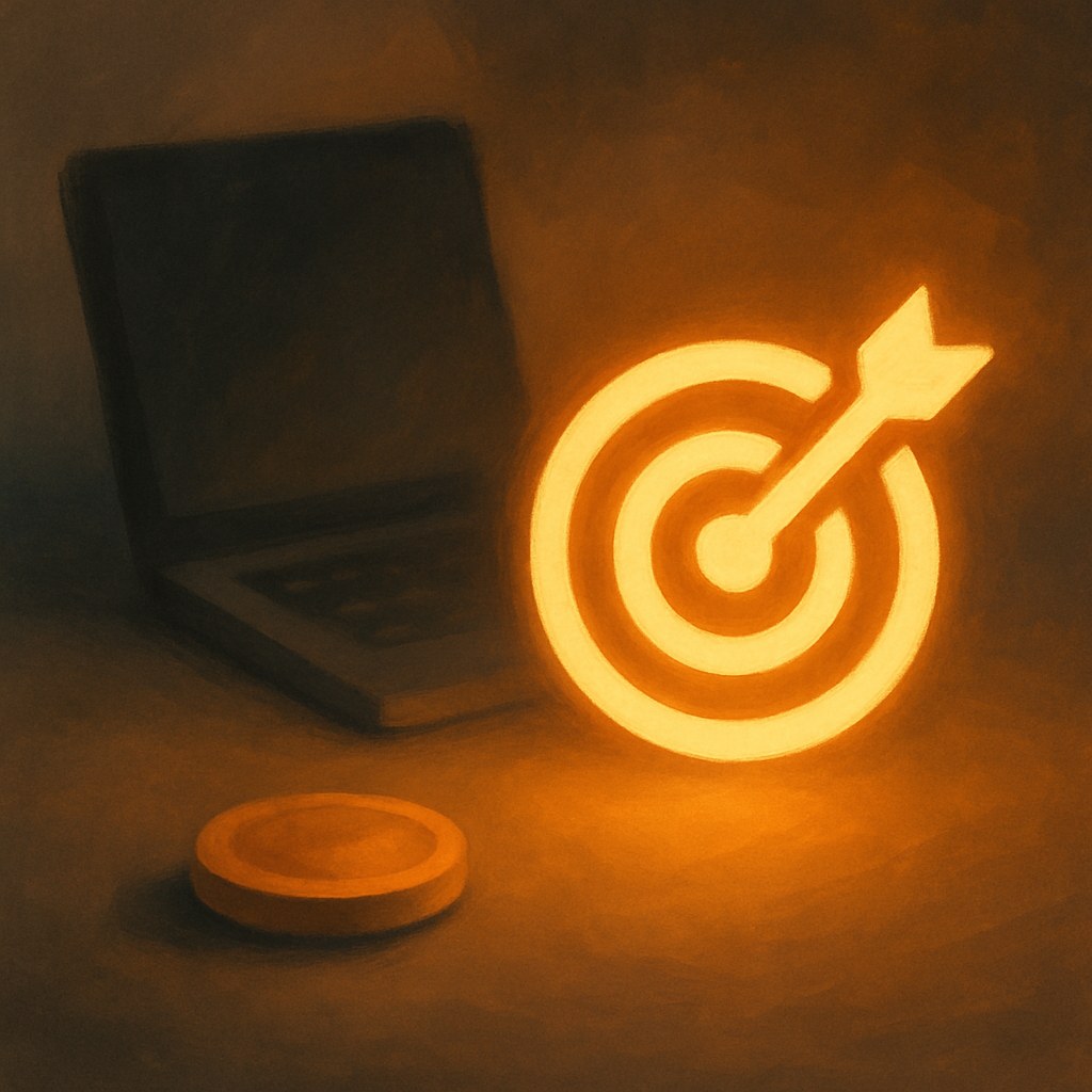 Illustration symbolizing the concept "Target CPA": Target CPA is an automated bidding strategy in which the advertiser specifies the desired average cost…