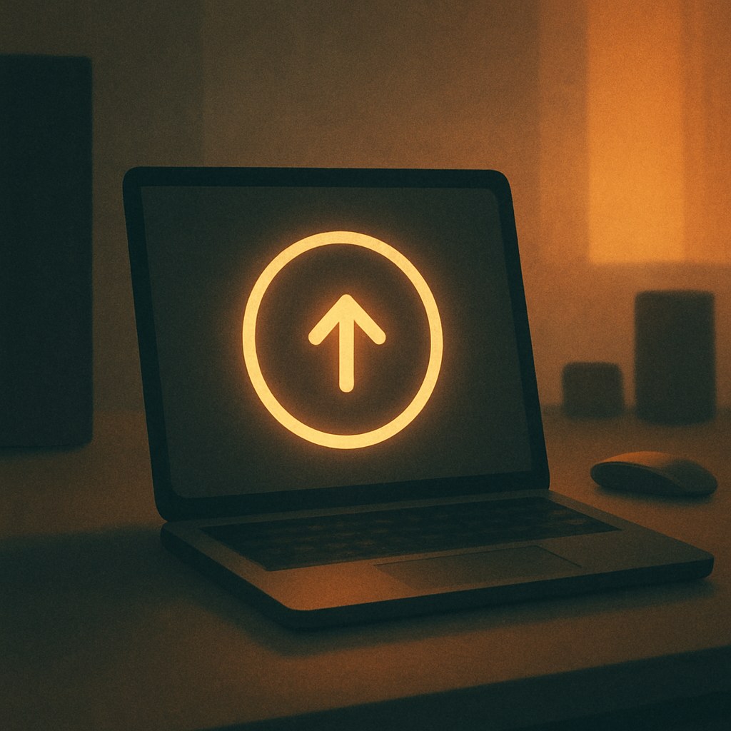 Illustration symbolizing the concept "Uptime": Uptime is the share of time a website is available and working as intended. It is…