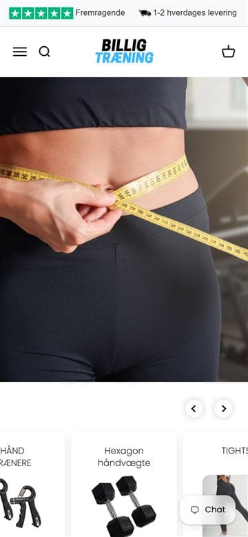 Billig Træning on mobile