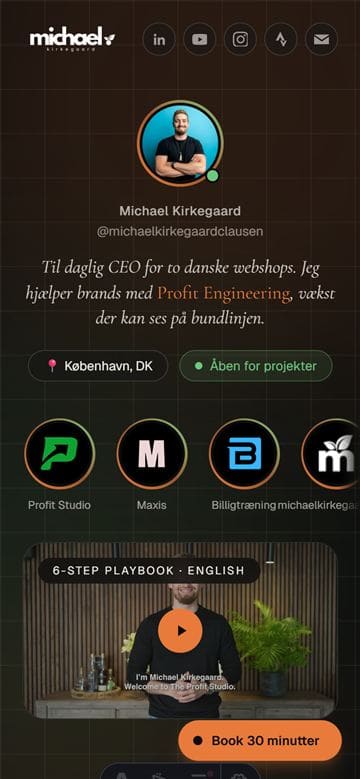 eTail Nordic 2025 on mobile