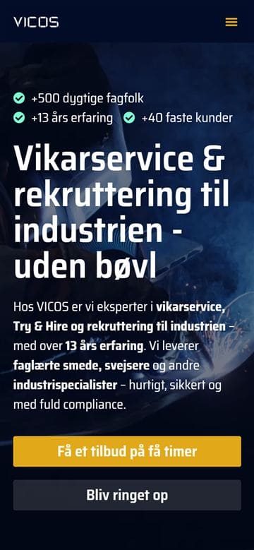 VICOS on mobile