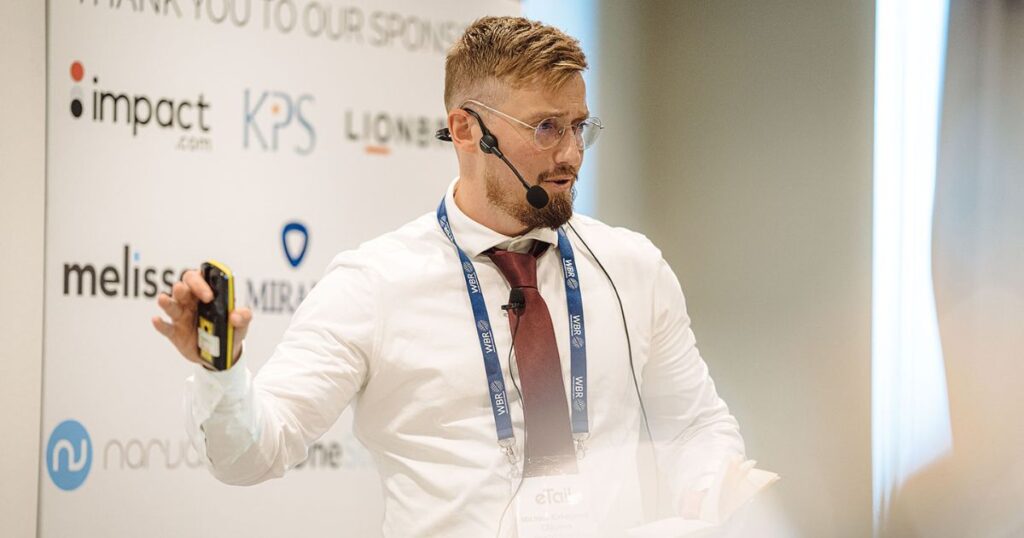 Præsentation om e-handelskonsulent SEO-strategier hos eTail Nordic